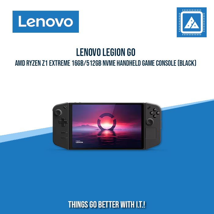 LENOVO LEGION GO AMD RYZEN Z1 EXTREME 16GB/512GB NVME HANDHELD GAME CONSOLE (BLACK) LENOVO LEGION GO AMD RYZEN Z1 EXTREME 16GB/512GB NVME HANDHELD GAME CONSOLE (BLACK)